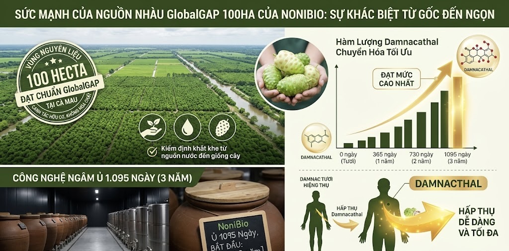 Giải Mã Hoạt Chất Damnacathal: "Lá Chắn" Hỗ Trợ Ức Chế Tế Bào Xấu Từ Trái Nhàu
