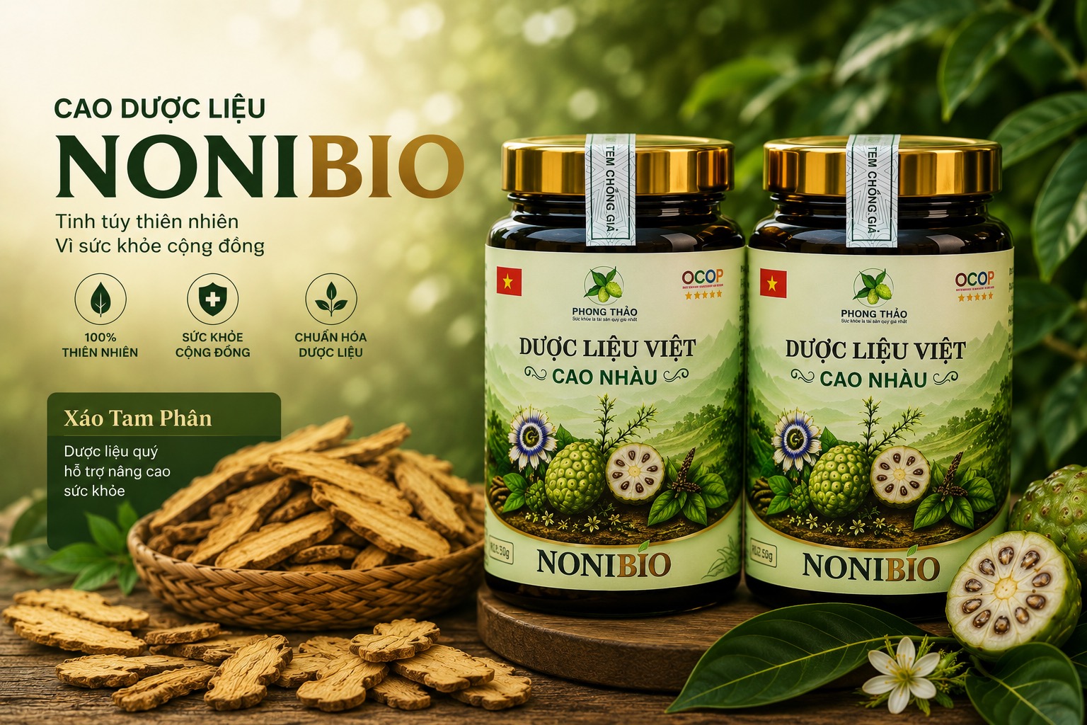 Xáo Tam Phân Trong Cao Nhàu Noni Bio: "Thần Dược" Bảo Vệ Gan Vượt Trội Được Chứng Minh Khoa Học Bởi Kiến Phúc
