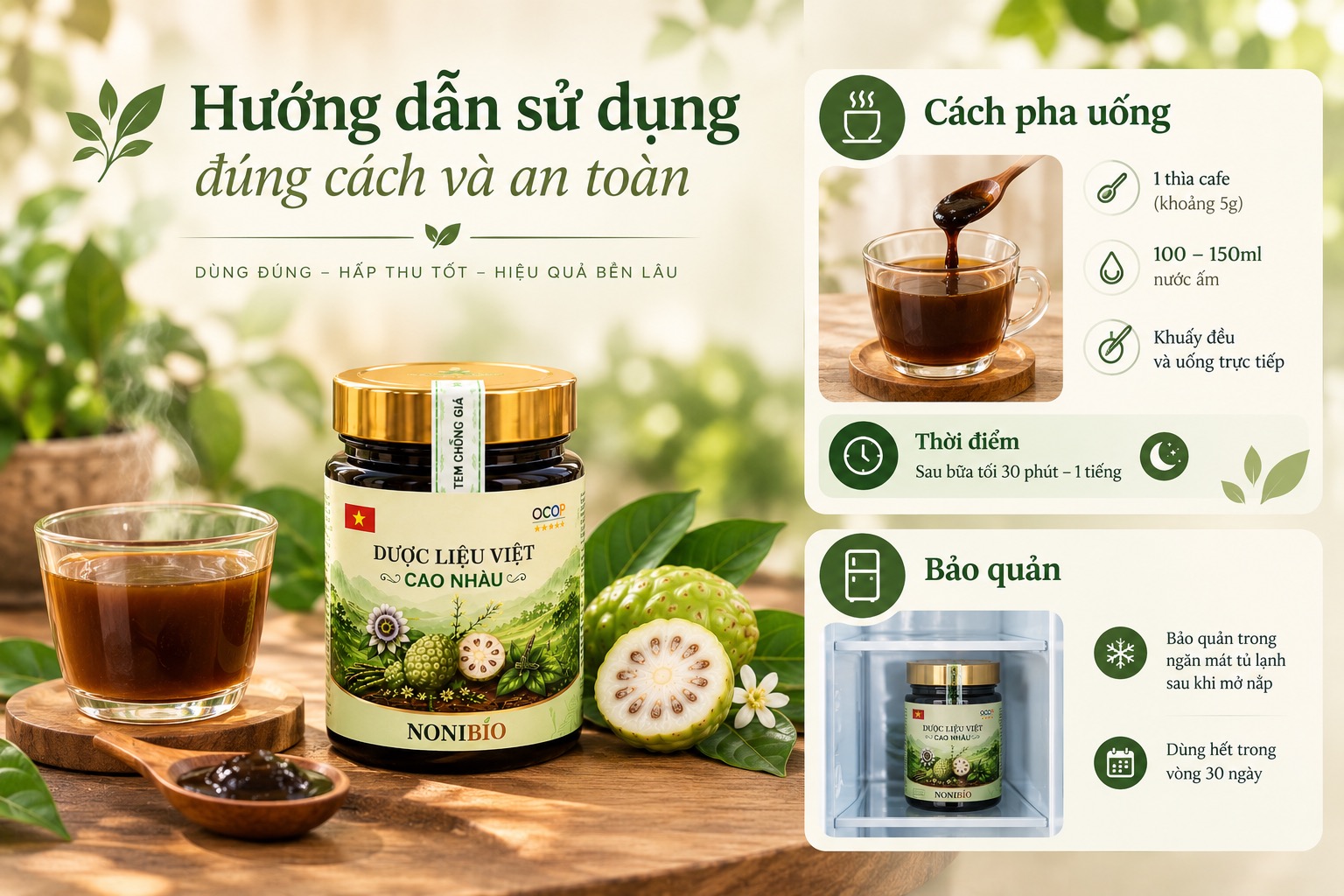 Công Nghệ Ly Trích Sóng Siêu Âm Đột Phá: Bảo Toàn Hoạt Tính Kháng Viêm Của Cây Hoàn Ngọc Đỏ Trong Cao Nhàu Noni Bio